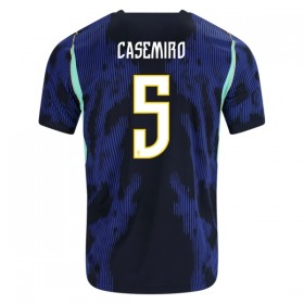 Brasilien Casemiro 5 Fotbollströjor Borta tröja World Cup 2026 Kortärmad