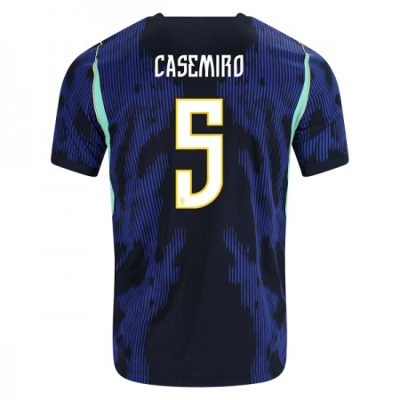 Brasilien Casemiro 5 Fotbollströjor Borta tröja World Cup 2026 Kortärmad