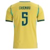 Brasilien Casemiro 5 Fotbollströjor Hemma tröja World Cup 2026 Kortärmad