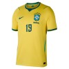 Brasilien Endrick 19 Fotbollströjor Hemma tröja World Cup 2026 Kortärmad