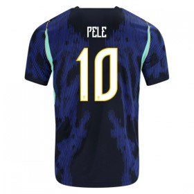 Brasilien Pele 10 Fotbollströjor Borta tröja World Cup 2026 Kortärmad