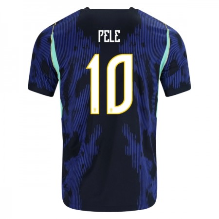Brasilien Pele 10 Fotbollströjor Borta tröja World Cup 2026 Kortärmad