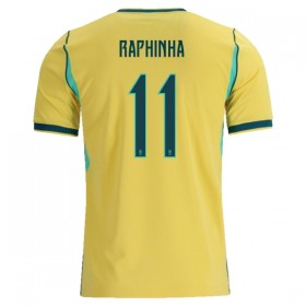 Brasilien Raphinha 11 Fotbollströjor Hemma tröja World Cup 2026 Kortärmad