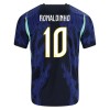 Brasilien Ronaldinho 10 Fotbollströjor Borta tröja World Cup 2026 Kortärmad