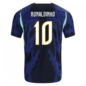 Brasilien Ronaldinho 10 Fotbollströjor Borta tröja World Cup 2026 Kortärmad