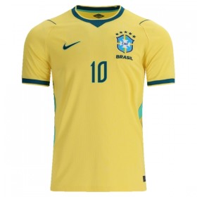 Brasilien Ronaldinho 10 Fotbollströjor Hemma tröja World Cup 2026 Kortärmad