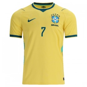 Brasilien Vini JR. 7 Fotbollströjor Hemma tröja World Cup 2026 Kortärmad