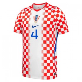 Kroatien Gvardiol 4 Fotbollströjor Barn Hemma tröja World Cup 2026 Kortärmad