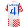 Kroatien Gvardiol 4 Fotbollströjor Hemma tröja World Cup 2026 Kortärmad