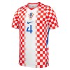 Kroatien Gvardiol 4 Fotbollströjor Hemma tröja World Cup 2026 Kortärmad