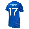 Kroatien P. Sucic 17 Fotbollströjor Borta tröja World Cup 2026 Kortärmad