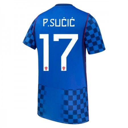 Kroatien P. Sucic 17 Fotbollströjor Borta tröja World Cup 2026 Kortärmad