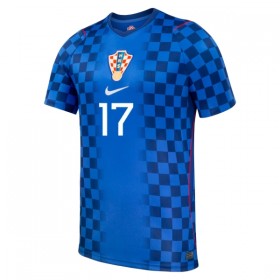 Kroatien P. Sucic 17 Fotbollströjor Borta tröja World Cup 2026 Kortärmad