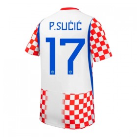 Kroatien P. Sucic 17 Fotbollströjor Hemma tröja World Cup 2026 Kortärmad