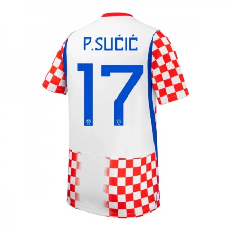 Kroatien P. Sucic 17 Fotbollströjor Hemma tröja World Cup 2026 Kortärmad