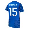 Kroatien Pasalic 15 Fotbollströjor Borta tröja World Cup 2026 Kortärmad