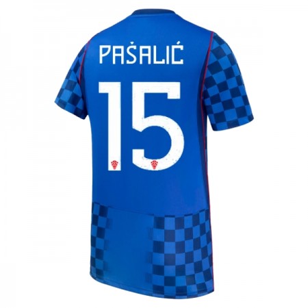 Kroatien Pasalic 15 Fotbollströjor Borta tröja World Cup 2026 Kortärmad