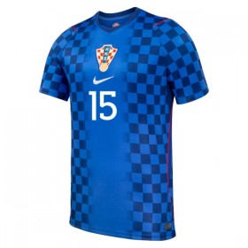 Kroatien Pasalic 15 Fotbollströjor Borta tröja World Cup 2026 Kortärmad