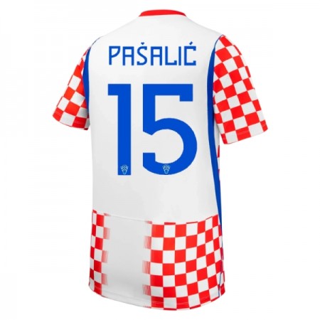 Kroatien Pasalic 15 Fotbollströjor Hemma tröja World Cup 2026 Kortärmad