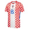 Kroatien Pasalic 15 Fotbollströjor Hemma tröja World Cup 2026 Kortärmad