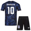 Argentina Maradona 10 Fotbollströjor Barn Borta tröja World Cup 2026 Kortärmad