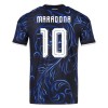 Argentina Maradona 10 Fotbollströjor Borta tröja World Cup 2026 Kortärmad