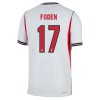 England Foden 17 Fotbollströjor Hemma tröja World Cup 2026 Kortärmad