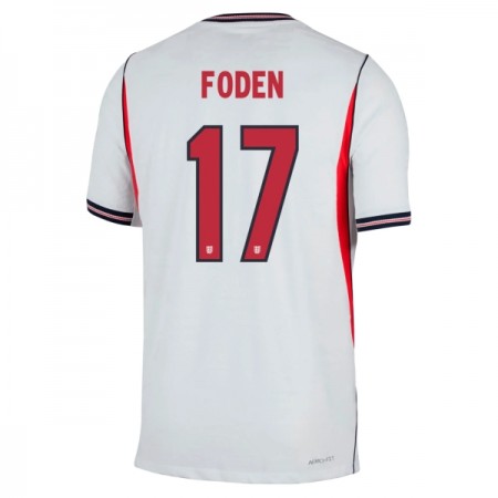 England Foden 17 Fotbollströjor Hemma tröja World Cup 2026 Kortärmad