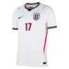 England Foden 17 Fotbollströjor Hemma tröja World Cup 2026 Kortärmad