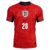 England Palmer 20 Fotbollströjor Borta tröja World Cup 2026 Kortärmad