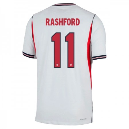 England Rashford 11 Fotbollströjor Hemma tröja World Cup 2026 Kortärmad