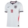 England Rashford 11 Fotbollströjor Hemma tröja World Cup 2026 Kortärmad