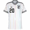 Japan Kubo 20 Fotbollströjor Barn Borta tröja World Cup 2026 Kortärmad