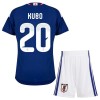Japan Kubo 20 Fotbollströjor Barn Hemma tröja World Cup 2026 Kortärmad