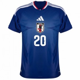 Japan Kubo 20 Fotbollströjor Barn Hemma tröja World Cup 2026 Kortärmad