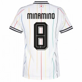 Japan Minamino 8 Fotbollströjor Borta tröja World Cup 2026 Kortärmad