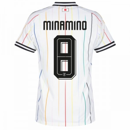 Japan Minamino 8 Fotbollströjor Borta tröja World Cup 2026 Kortärmad