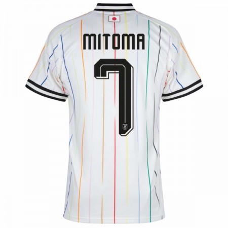 Japan Mitoma 7 Fotbollströjor Borta tröja World Cup 2026 Kortärmad