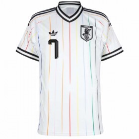 Japan Mitoma 7 Fotbollströjor Borta tröja World Cup 2026 Kortärmad