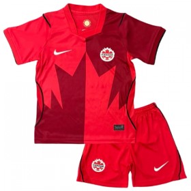 Kanada Fotbollströjor Barn Hemma tröja World Cup 2026 Kortärmad