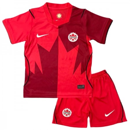 Kanada Fotbollströjor Barn Hemma tröja World Cup 2026 Kortärmad