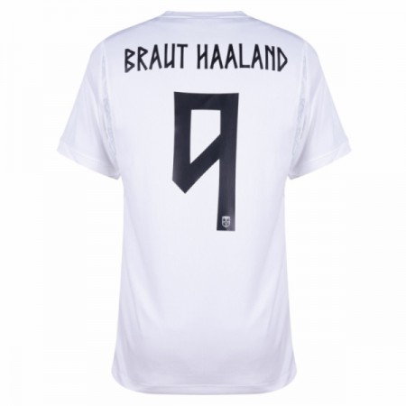 Norge Haaland 9 Fotbollströjor Tredje tröja World Cup 2026 Kortärmad