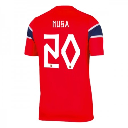 Norge Nusa 7 Fotbollströjor Hemma tröja World Cup 2026 Kortärmad