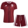 Qatar Fotbollströjor Barn Hemma tröja World Cup 2026 Kortärmad