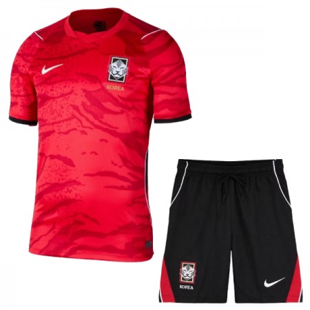 Sydkorea Fotbollströjor Barn Hemma tröja World Cup 2026 Kortärmad