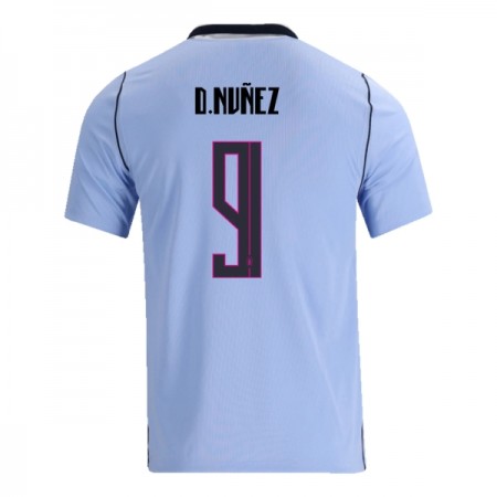 Uruguay Darwin Nunez 9 Fotbollströjor Hemma tröja World Cup 2026 Kortärmad