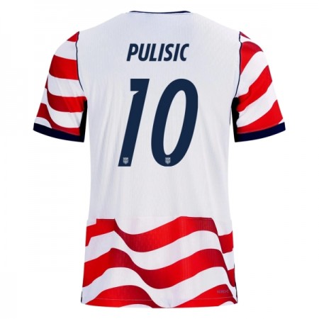 USA Pulisic 10 Fotbollströjor Hemma tröja World Cup 2026 Kortärmad