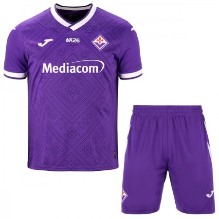 AC Fiorentina Fotbollströjor Barn Hemma tröja 2026-27 Kortärmad