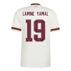 Spanien 2 Stars Lamine Yamal 19 Fotbollströjor Barn Borta tröja World Cup 2026 Kortärmad