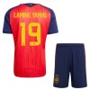 Spanien 2 Stars Lamine Yamal 19 Fotbollströjor Barn Hemma tröja World Cup 2026 Kortärmad Spanien 2 Stars Lamine Yamal 19 Fotbollströjor Barn Hemma tröja World Cup 2026 Kortärmad